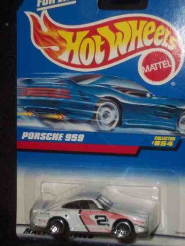 Hot Wheels #854 Porsche 959 Lace Wheels Collectible Collector Car Mattel