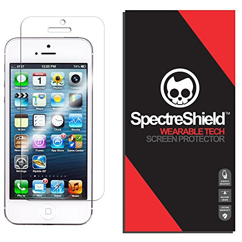 Spectre Shield Screen Protector for Apple iPhone SE 5 5S 5C Case Friendly iPhone SE 5 5S 5C Screen Protector Accessory TPU Clear Film