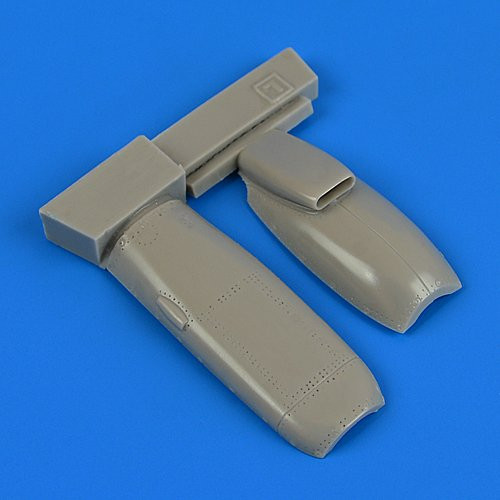 Quickboost 1-72 Spitfire Mk. IXc Late Engine Covers for Eduard Resin #QB72-526