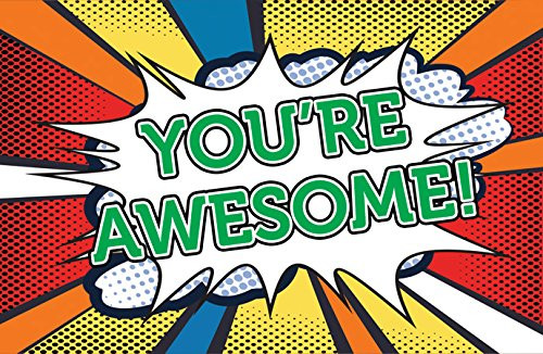 Postcards - Encouragement - All Ages -"You're Awesome!" - NKJV Scripture - -Pkg. of 25- Postcards - Encouragement - All Ages -"You're Awesome!" - NKJV Scripture - -Pkg. of 25-