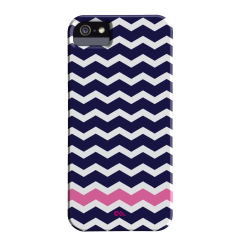 Case Mate Case-Mate iPhone 5 Barely There Prints - Ziggy Zag - Carrying Case - Retail Packaging - Clear