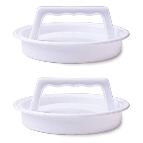 lasenersm 2 Pieces Burger Press Hamburger Press Burger Patty Maker Burger Patty Maker Hamburger Patty Molds for Stuffed Burgers Sliders Regular Beef Burger White lasenersm 2 Pieces Burger Press Hamburger Press Burger Patty Maker Burger Patty Maker Hamburger Patty Molds for Stuffed Burgers Sliders Regular Beef Burger White