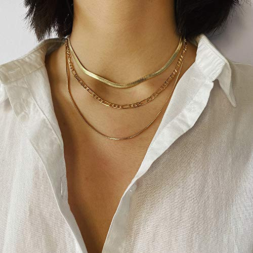 Denifery Gold-Silver Plated Flat Snake 