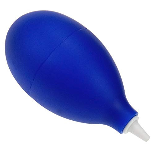 Meprotal Mini Rubber Ball Air Blowers Portable Pump Duster Hand Pump Dust Cleaner for Camera Lens Keyboard Computer Laptop Lens Cell Phone Plant -Blue-