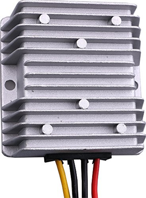 Yeeco 240W 20A DC DC Waterproof Club Car Glof Cart Voltage Reducer Converter Power Supply DC 17-35V DC 24V to 12V Buck Converter Step Down Voltage Regulator Converter Transformer Power Module Yeeco 240W 20A DC DC Waterproof Club Car Glof Cart Voltage Reducer Converter Power Supply DC 17-35V DC 24V to 12V Buck Converter Step Down Voltage Regulator Converter Transformer Power Module