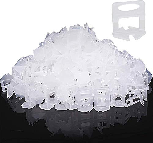 CellCase 200pcs 1-8" Tile Leveling System Clips Tiles Leveler Spacers for Professional Ceramic Tile and Stone Installation -1-8" - 200pcs-