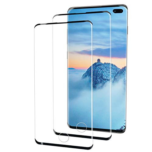 ?2 Pack? Screen Protector for Galaxy S10 Plus 9H Hardness Anti-Bubble 3D Curved Tempered Glass Screen Protector for Galaxy S10 Plus ?2 Pack? Screen Protector for Galaxy S10 Plus 9H Hardness Anti-Bubble 3D Curved Tempered Glass Screen Protector for Galaxy S10 Plus