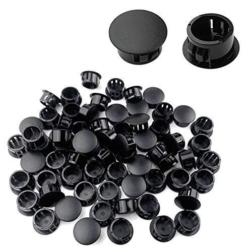 70 Pcs 5-8" Panel Plugs Hole Plugs -Mounting Hole- 15.8-16mm- Plastic Flush Type Hole Plugs Home Furniture Fastener Plastic Pipe Choke Plug