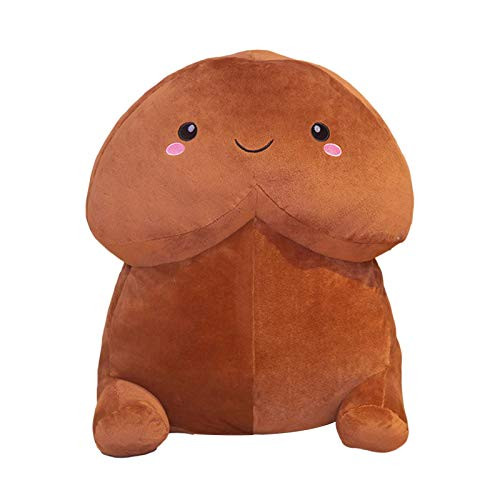Feilengs Plush Pennis Doll Funny Stuffed Plush Doll Soft Comfortable Hugging Plush Pillow Stress Relief Toy Creative Throw Pillow Gifts for Girls Women