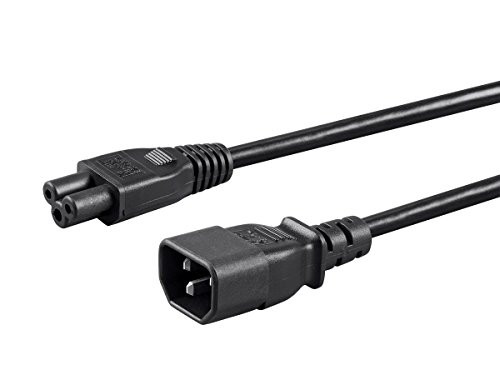 Monoprice 6ft 18AWG Grounded AC Power Cord 10A -IEC 60320 C14 to IEC 60320 C5-