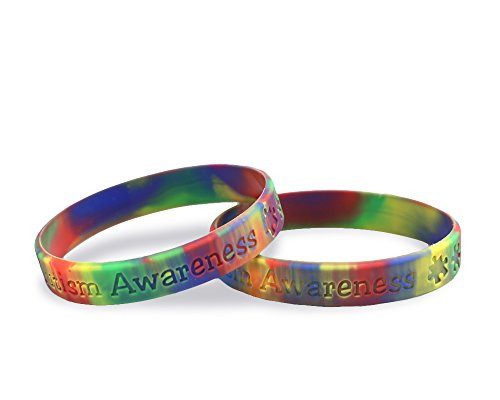 Fundraising For A Cause - Autism Awareness Silicone Bracelet Inexpensive Aspergers and Autism Awareness Rubber Wristband - Autism Jelly Bracelet -1 Bracelet- Fundraising For A Cause - Autism Awareness Silicone Bracelet Inexpensive Aspergers and Autism Awareness Rubber Wristband - Autism Jelly Bracelet -1 Bracelet-