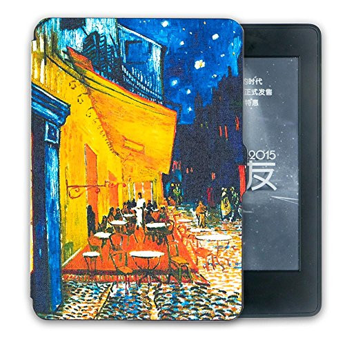 kandouren - case cover for kindle paperwhite (for kindle paperwhite, Coffee Shop)