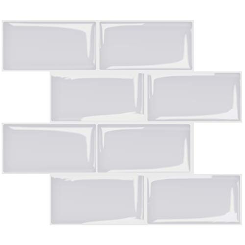Art3d Peel and Stick Subway Tile Faux Ceramic Tile -14x12 Thicker Version-