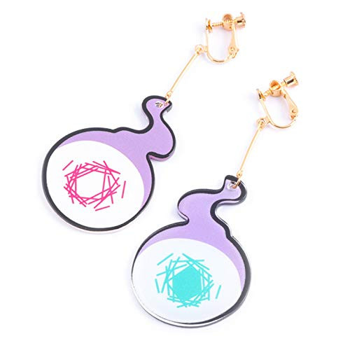 TopOneer Hanako Kun Dangle Drop Earrings Anime Toilet Bound Hanako Kun Cosplay Prop Merch Jewelry Halloween for Women Girl -Ear Clip-