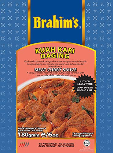 Brahim's Meat Curry Sauce