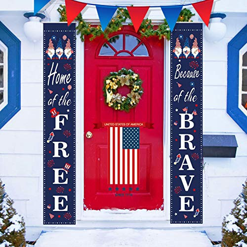 4th of July Porch Sign Patriotic Door Decoration American Flag Patriotic Soldier Sign Banners Fourth of July Memorial Day Independence Day Flag Day Labor Day Hanging Banner for Yard Indoor Outdoor 4th of July Porch Sign Patriotic Door Decoration American Flag Patriotic Soldier Sign Banners Fourth of July Memorial Day Independence Day Flag Day Labor Day Hanging Banner for Yard Indoor Outdoor