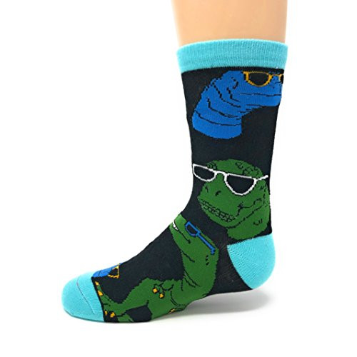 Oooh Yeah Youth Kids Crazy Funny Novertly Crew Socks -Future So Bright-