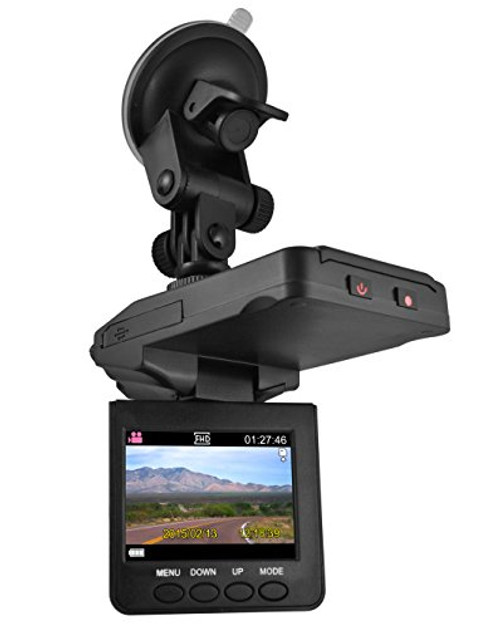 DP Audio Video 2.5" HD Dash Cam with Night Vision