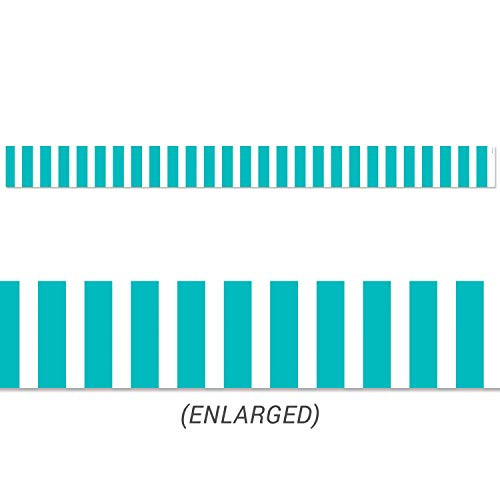 Creative Teaching Press Core Decor Turquoise Bold Stripes Border -10067-