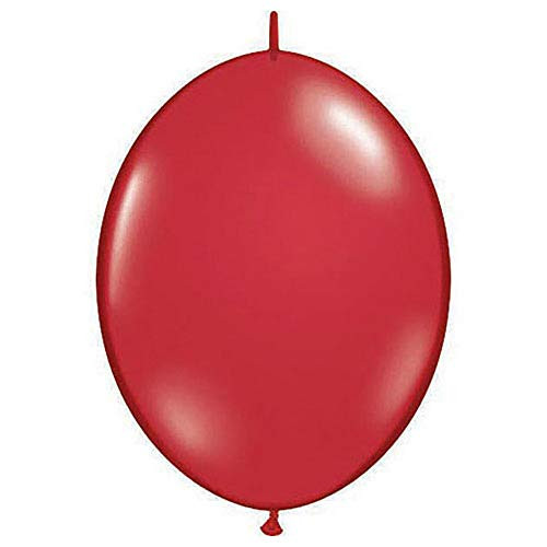 Qualatex RUBY RED 6" QLINK LATEX 6"
