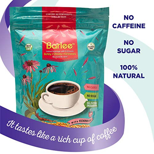 Barlee with Echinacea, Coffee Substitute, Caffeine Free, Pack of 2 (14.10oz) $0.98/Ounce
