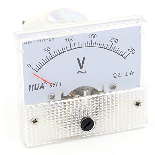 Baomain Analog 85L1 AC 0-250V Gauge Panel Voltage Meter