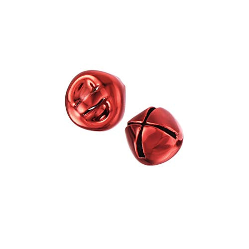 uxcell Jingle Bells 8mm-0.31-Inch 100pcs Craft Bells Bulk DIY Bells for Christmas Festival Decoration Party Home Bright Red uxcell Jingle Bells 8mm-0.31-Inch 100pcs Craft Bells Bulk DIY Bells for Christmas Festival Decoration Party Home Bright Red