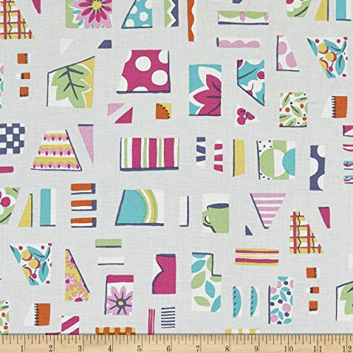 Michael Miller Table Talk Bits and Pieces Fabric Pearl