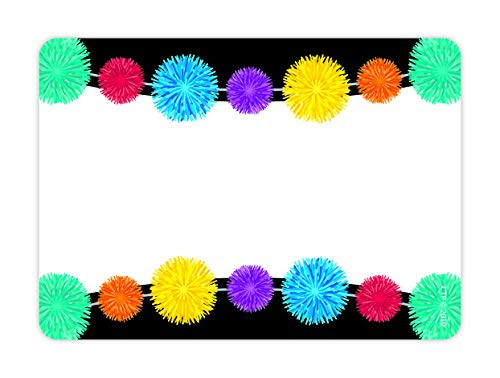 Creative Teaching Press Pom-Poms Name Tag Labels Adhesive CTP 8717