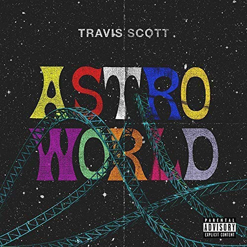 zolto Poster Album Cover Poster Thick Travis Scott: ASTROWORLD 12x18 inch Rolled