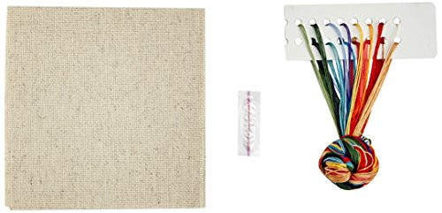 Tobin 2905 14 Count Be Kind Counted Cross Stitch Kit, 10" by 10", Multicolor