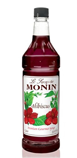 Monin Flavored Syrup,Hibiscus, 33.8-Ounce Plastic Bottle (1 Liter) Monin Flavored Syrup,Hibiscus, 33.8-Ounce Plastic Bottle (1 Liter)
