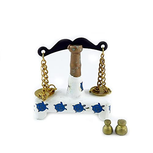 Melody Jane Dollhouse Apothecary Chemists Weighing Scales Old Fashioned Shop Accessory