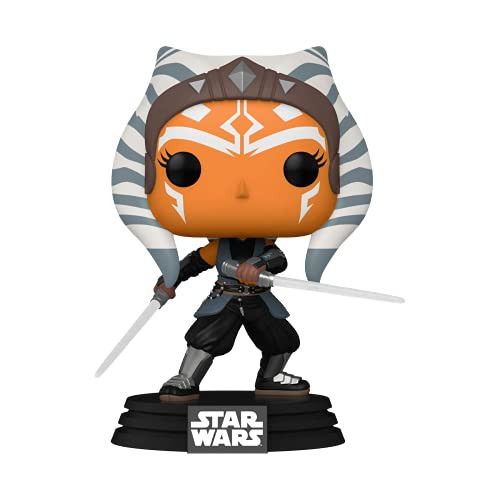 Funko Pop! Star Wars- The Mandalorian - Ahsoka with Lightsabers