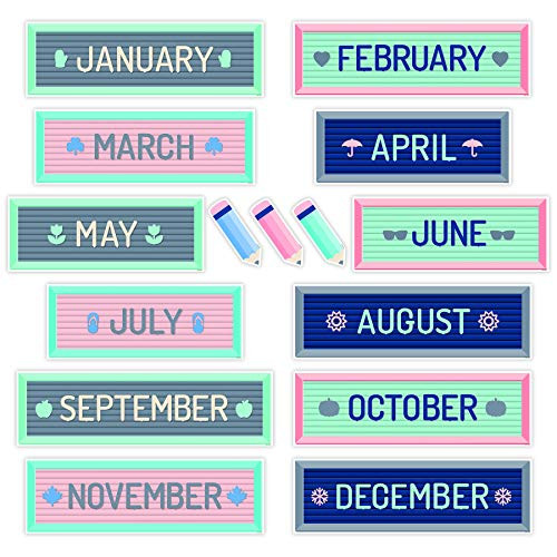 Creative Teaching Press Calm & Cool Months of the Year Mini Bulletin Board, CTP 8700