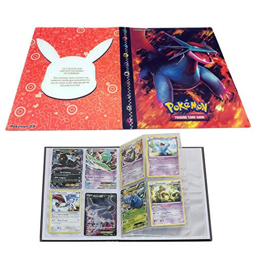Trading Cards Album Book Best Protection Cards Binder Cards Holder Album for Pokemon - GX EX Box -Salamence-