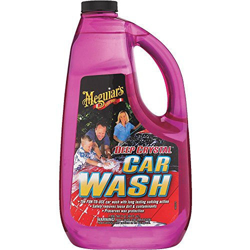 Meguiars G10464 64 Oz Deep Crystal Car Wash