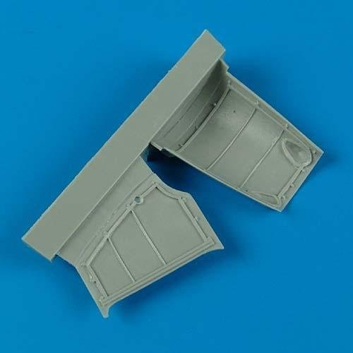 Quickboost 1-48 Hawker Hurricane Mk.I Engine Cowers for Italeri Tamiya #QB48-436