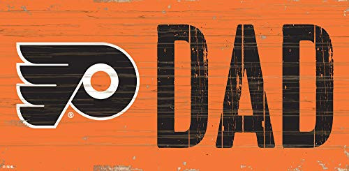 NHL Philadelphia Flyers Unisex Philadelphia Flyers DAD sign Team Color 6 x 12