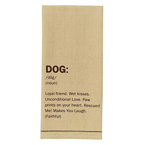 Park Designs Kitchen Printed Dishtowel -Dog Definition-