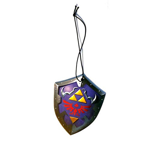 JUST FUNKY The Legend of Zelda Official Hylian Shield Air Freshener - Vanilla Fragrance 3.2"x2.6"
