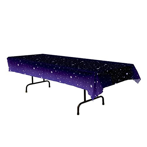 Starry Night Tablecover Party Accessory (1 Count) (1/pkg) Pkg/3