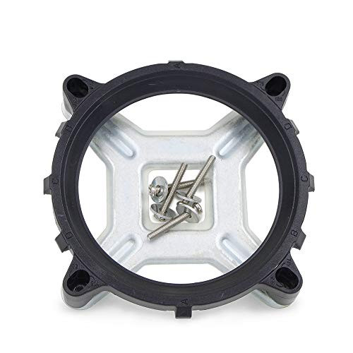 Bracket  plus Metal Backplate for Intel LGA 775 CPU Radiators Holder Mounting Base