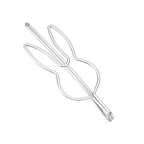 10 Pieces Gold and Silver Metal Hair Clips Minimalist Hair Clip Geometric Rabbit Hair Barrettes for Women