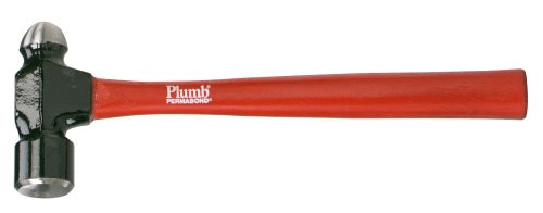 Plumb 11497 12 -Ounce Hickory Ball Pein Hammer