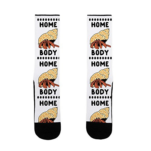 LookHUMAN Homebody US Size 7-13 Socks