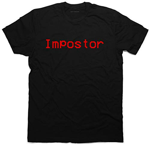 Daft Threads Imposter Among Gamer T-Shirt Us Merch Black -Adult Large- Daft Threads Imposter Among Gamer T-Shirt Us Merch Black -Adult Large-