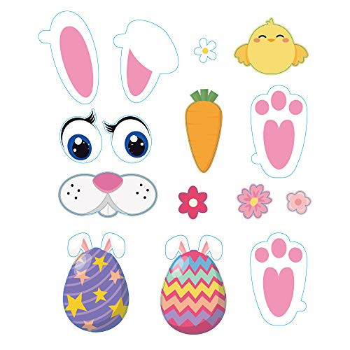 6 Pieces Easter Theme Stickers PERFQU Easter Bunny Stickers Easter Eggs Chicks Decorations Party Favors Games Birthday School Classroom Party Supplies DIY Crafts for Kids 6 Pieces Easter Theme Stickers PERFQU Easter Bunny Stickers Easter Eggs Chicks Decorations Party Favors Games Birthday School Classroom Party Supplies DIY Crafts for Kids