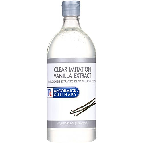 McCormick Culinary Clear Imitation Vanilla Flavor, 1 qt