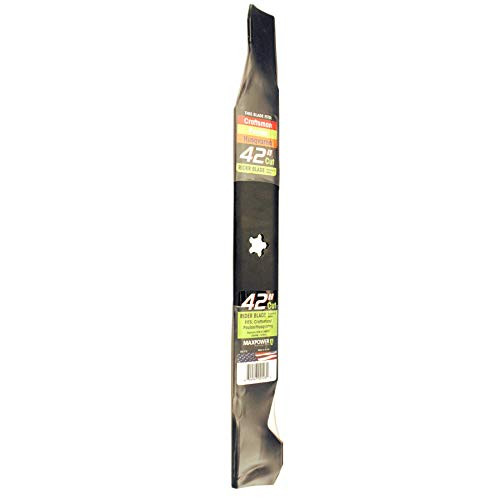 Maxpower 331713S Mower Blade for 42 Inch Cut Poulan/Husqvarna/Craftsman Replaces 138498, 138971, 138971X431, 532138971,  53-21278-43, and Many Others